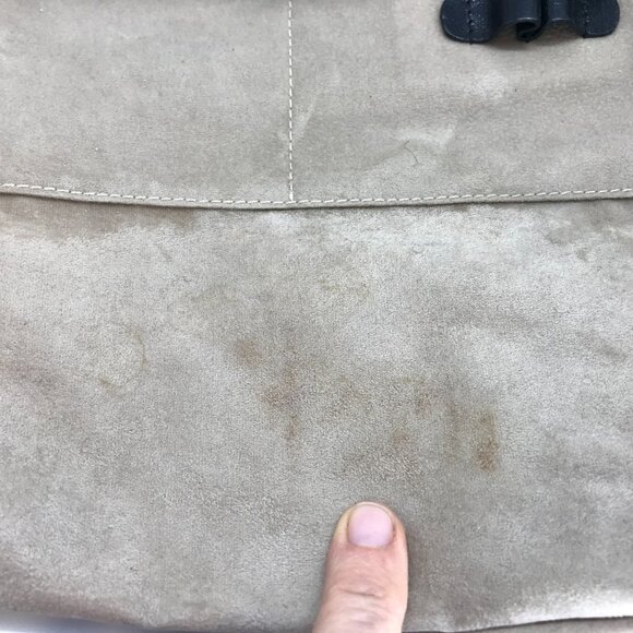 BRAHMIN Shoulder Bag Black & Croc Embossed Brown 9 X 15 - Picture 13 of 14